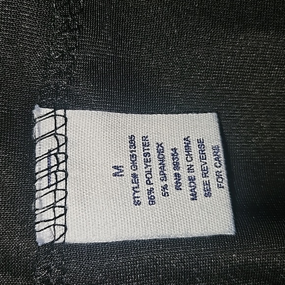 MADISON +HUDSON Women Luster Black Velvet Spaghetti straps Mini Dress Size M - Picture 12 of 13